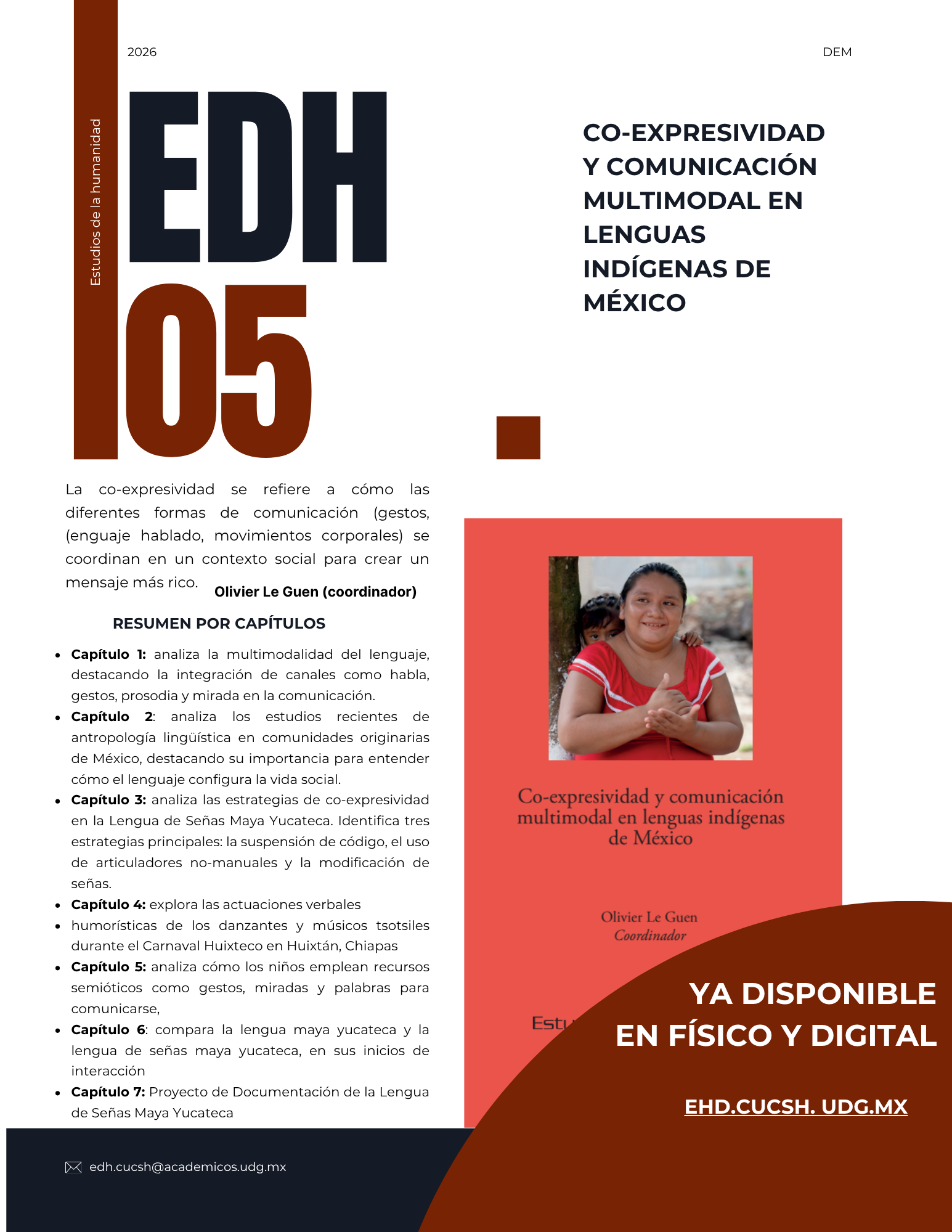 Imagen de Estudios de la Humanidad vol. 5 Ya disponible!